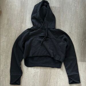 Gymshark Black Women's Cropped Hoodie